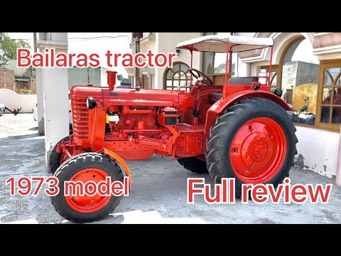 Bailaras tractor full review with owner fully restore original parts #bailaras #modified