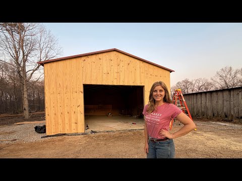 IT’S FINALLY DONE… The Siding Completely Transformed Our Shop!