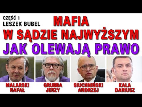 MAFIA W SĄDZIE NAJWYŻSZYM MAFIA W SĄDZIE NAJWYŻSZYM