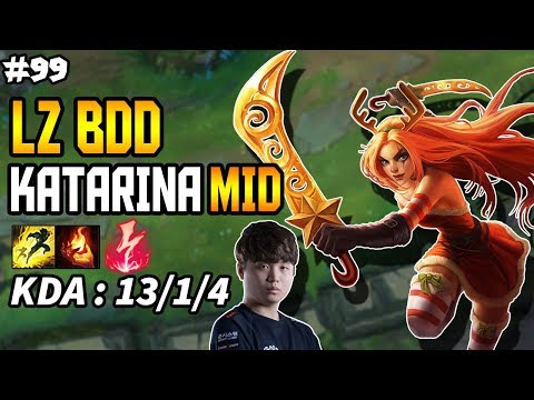 LZ BDD Katarina vs Twisted Fate MID - Korea Challenger Season 8