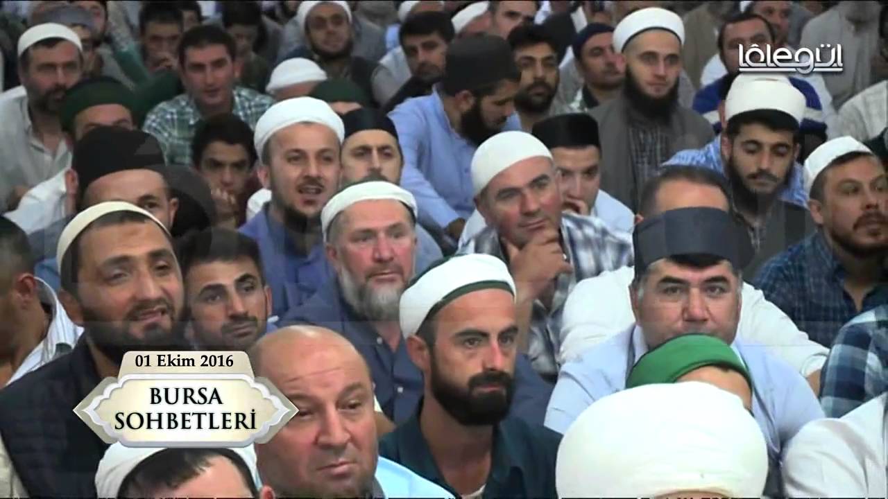 Bursa Sohbetleri 1 Ekim 2016