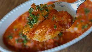 簡単美味しい！冷凍魚をトマト缶詰で煮るだけ？