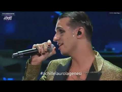 Achille Lauro e Annalisa live Heroes