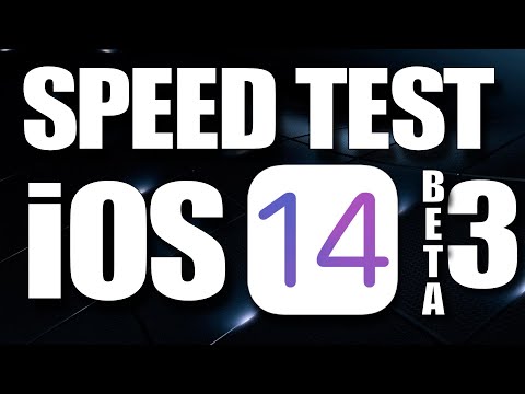 Speed Test iOS 14 Beta 3 vs iOS 13.6 (iOS 14 Public Beta 3)