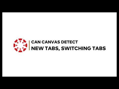 Does Canvas Track Tabs