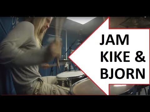 Kike Mora y Bjorn Mendizabal jam (clinic Bilborrock 2015)