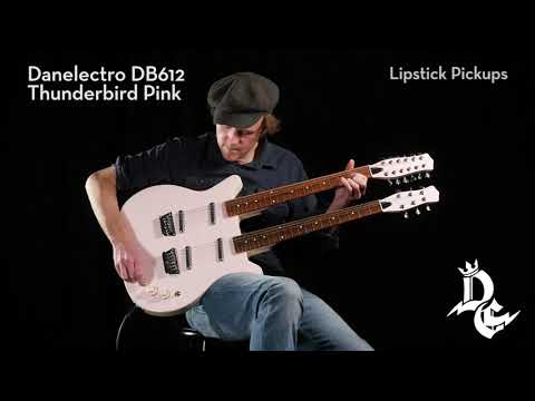 Test Drive | Danelectro DB612 Double Neck Thunderbird Pink