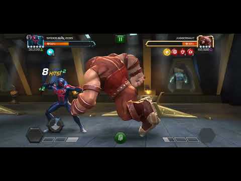 6 Star Rank 5 Ascended Spiderman 2099 Gameplay 28 Hits Takedown 🕷⁹⁹-* No Talking*