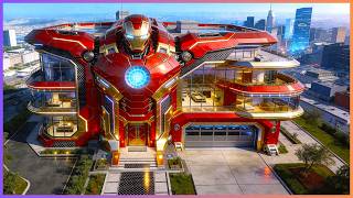 AVENGERS AS A LUXURY HOME  - VENGERS (marvel & DC) EPISODE 8 - WITH MR.JAL