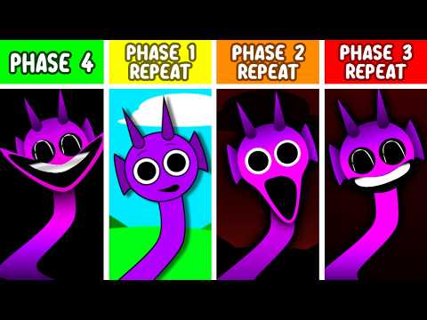 Sprunki Phase 4, aber Phase 1, Phase 2 und Phase 3 WIEDERHOLEN