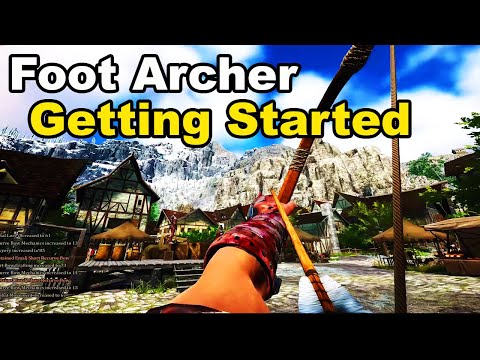 Getting Started as a Foot Archer in Mortal Online 2  - Quick Beginners Guide - Updated for New Haven