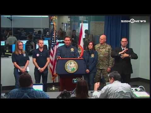 (RECORDED LIVE) Florida Governor's update on hurricane Dorian - 9.2.19