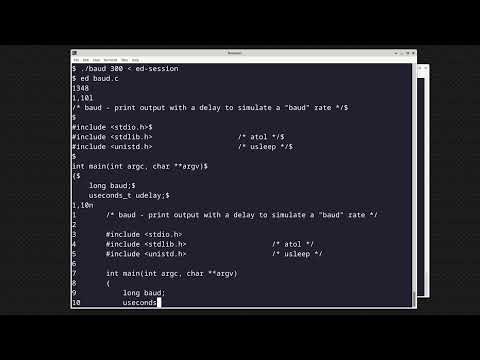 Simulate baud rates with this Linux program