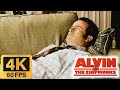 Alvin And The Chipmunks 2007 Chipmunks Are Sneaking In Dave S House Scene 4K 60FPS