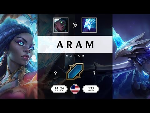 ARAM Match: Super Senna vs Super Anivia - NA server Patch 14.24