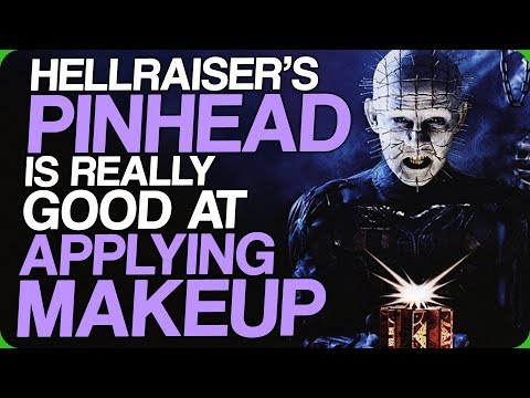 Hellraiser's Pinhead Is Really Good At Applying Makeup (Horror Movie Recommendations)