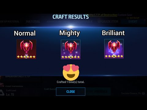 I got them! ... but how many attempts? Craft Event