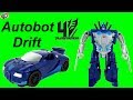 Transformers 4 Age Of Extinction Autobot Drift One Step Changer Toy Review Hasbro