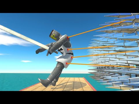 Pulled Into Spikes and Grinders - Animal Revolt Battle Simulator