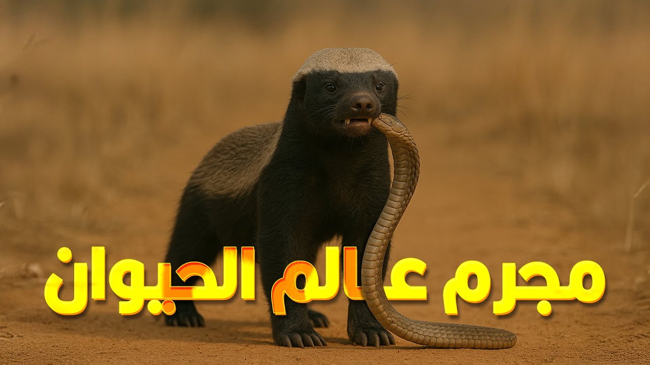 غرير العسل | الحيوان اللي مش بيخاف من الأسد وبيهاجم الكوبرا