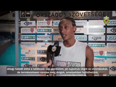 2022.10.11. Sopron Basket - TFSE-MTK, beharangozó