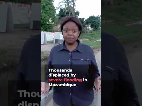 Severe floods submerge neighbourhoods in southern Mozambique | AJ #shorts