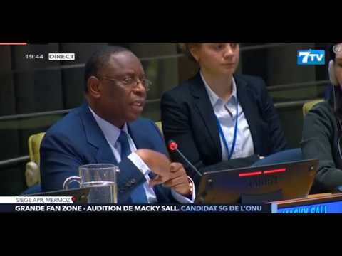🔴[DIRECT SIÈGE APR] FAN ZONE - AUDITION DE MACKY SALL, CANDIDAT AU POSTE DE SG DE L’ONU