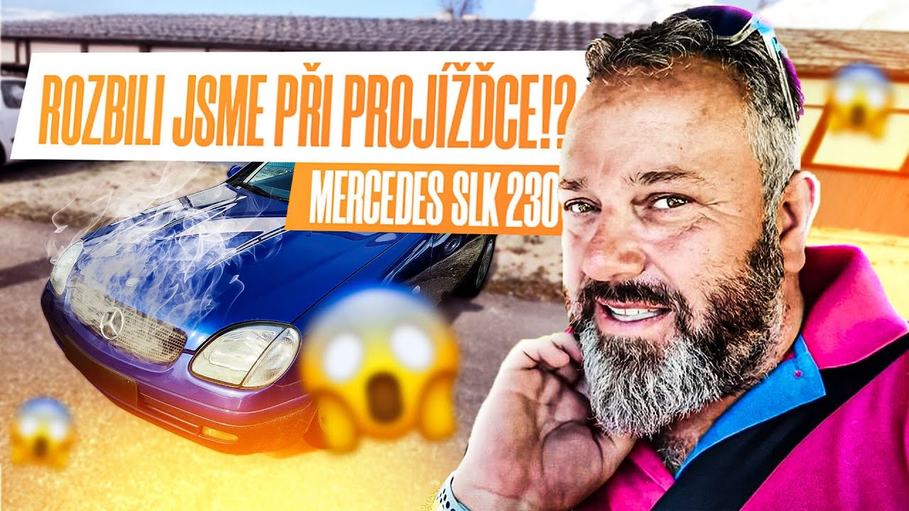 Projížďka skončila fiaskem!? Co se stalo s Mercedesem SLK 230? A prohlídka Škoda Octavia