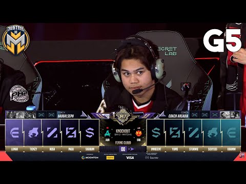 SRG vs AUR - GAME 5 |  KNOCKOUT STAGE DAY 2 | M7 World Championship