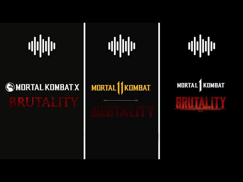 Evolution Of Mortal Kombat Brutality Themes (MKX/MK11/MK1)