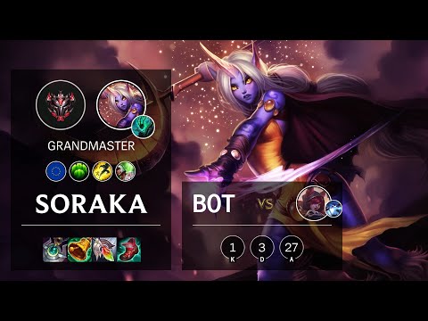 Soraka Bot vs Xayah - EUW Grandmaster Patch 11.24b