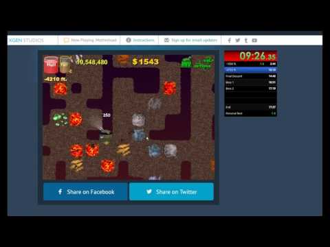 Motherload Speedrun in 16:23 (Former World Record)