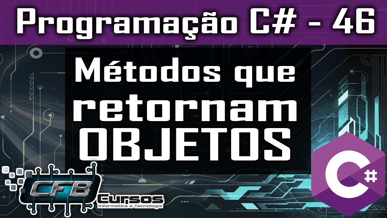 Métodos que retornam objetos - Curso Programação Completo C# - Aula 46