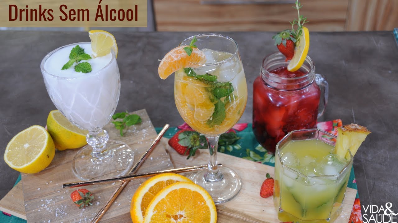 Receita: Drinks sem álcool - Como lidar com o estresse - Parte 4 (18/12/19)