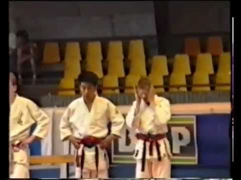 Warming-up en Prijsuitreiking Landentoernooi Belfort 1990