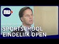 Rutte: Sportscholen, casino's en sauna's vanaf 1 juli weer open | NU.nl