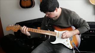 Crazed  Fandango / Tommy Bolin Original Solo by Willie Daniel - Classic Solos 3