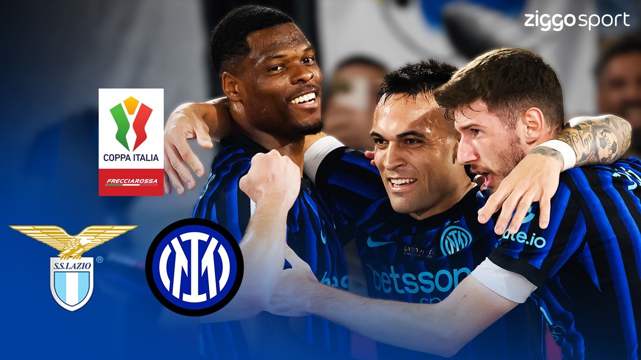 HEERLIJKE ASSIST VAN MAN OF THE MATCH DUMFRIES IN DE FINALE!😍🔥 | Lazio vs Inter | Coppa Italia 25/26