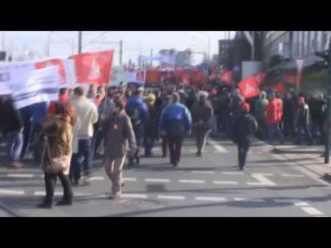 ThyssenKrupp Demo Essen 25.02.2014