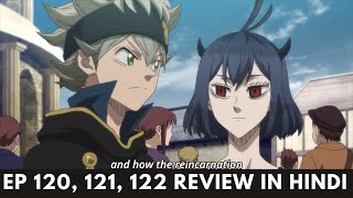 Black clover episode 120 121 122  Review in Hindi