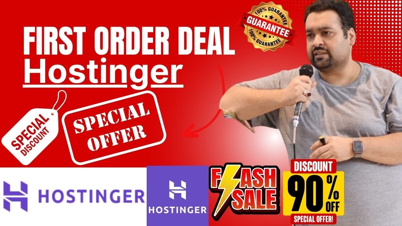 First Order Discount at Hostinger - 91% Coupon Code Discount