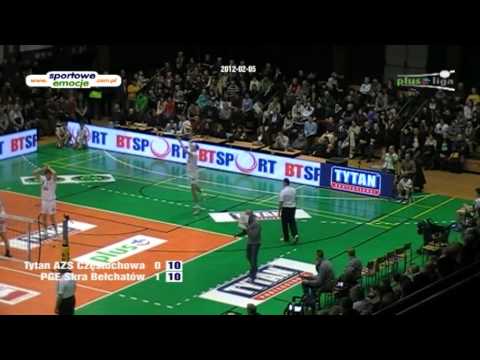 Tytan AZS Częstochowa - PGE Skra Bełchatów set2