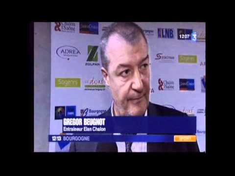 Vidéo France 3 Bourgogne Elan Chalon vs JSF Nanterre