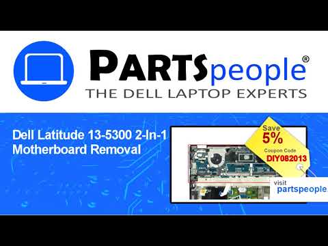 Dell Latitude 13-5300 2-in-1 (P96G001) Motherboard – Anleitungsvideo
