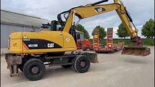 Pelle sur pneus Caterpillar M318D à vendre - Image 4 | Machineryline GN Pelle sur pneus Caterpillar M318D | Image 4 - Machineryline