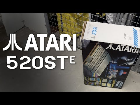 Atari 520 STE first start since mid 90's