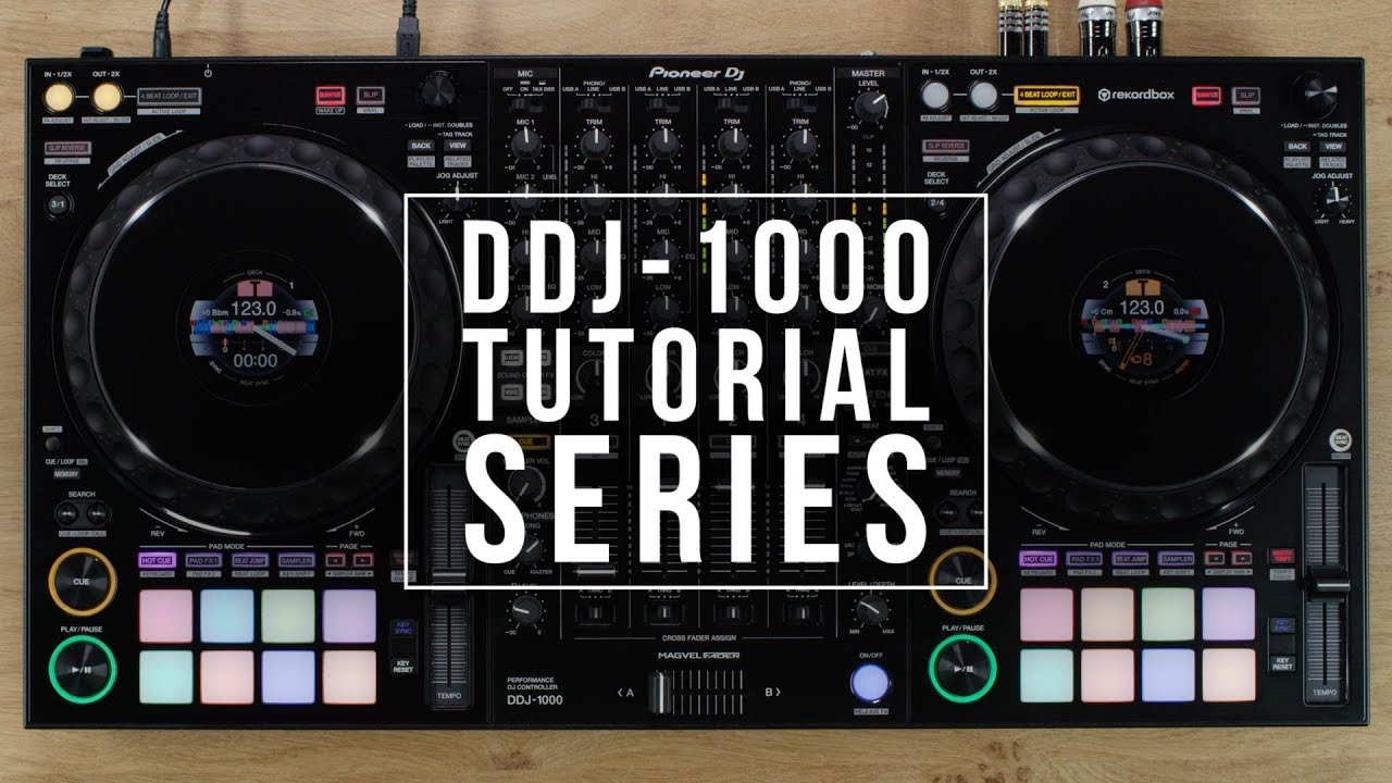 DDJ-1000 Tutorial - Colour On Jog Display
