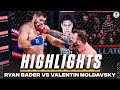 Ryan Bader Defends Title vs Valentin Moldavsky | Bellator 273 Highlights & Recap | CBS Sports HQ
