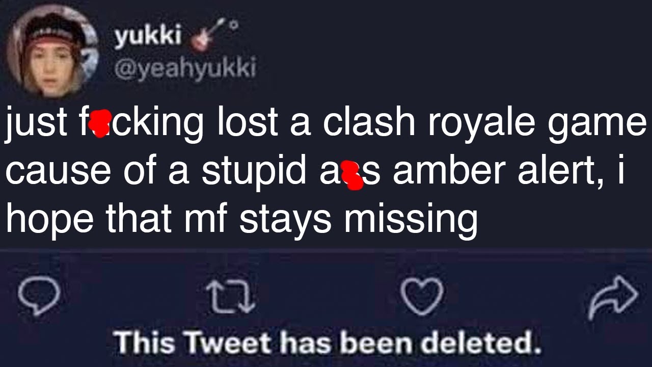 Deleted Tweets are Deranged