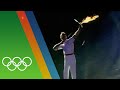 Barcelona 1992 Olympic Torch Lighting Epic Olympic Moments